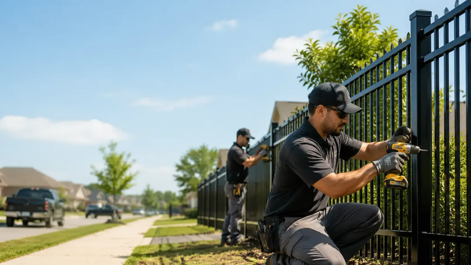 Metal Fence Installation in Greenfield, OK
